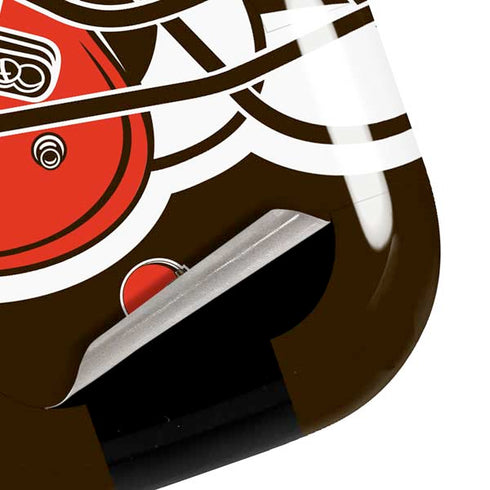 NFL Cleveland Browns Large Logo Galaxy Buds Live Skin
